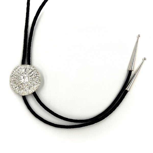 Dolphin Disc Bolo - Sterling Silver